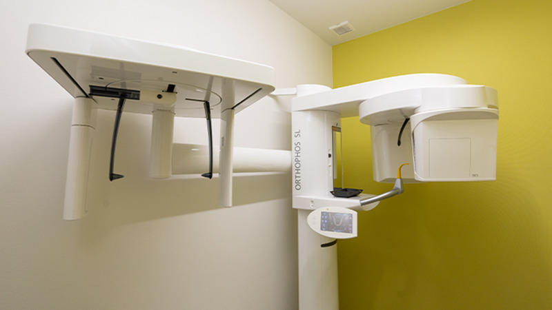 高解像度の3D画像を撮影できる歯科用CT