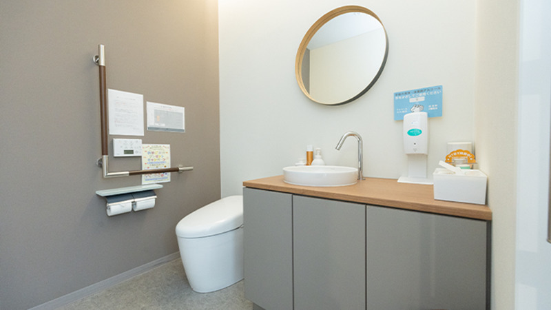 プライム総合歯科クリニック お手洗い