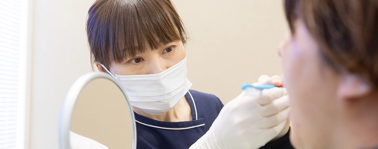 歯科衛生士担当制による予防サポート