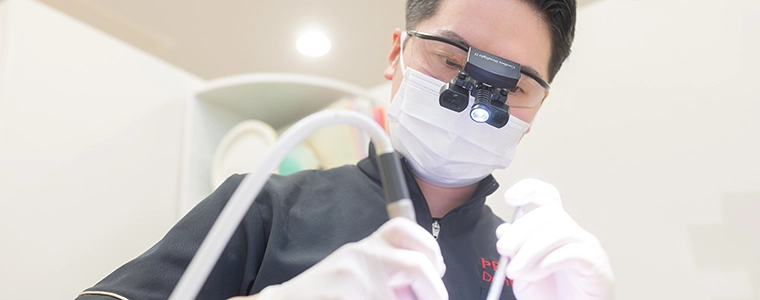 痛みに配慮したやさしい治療